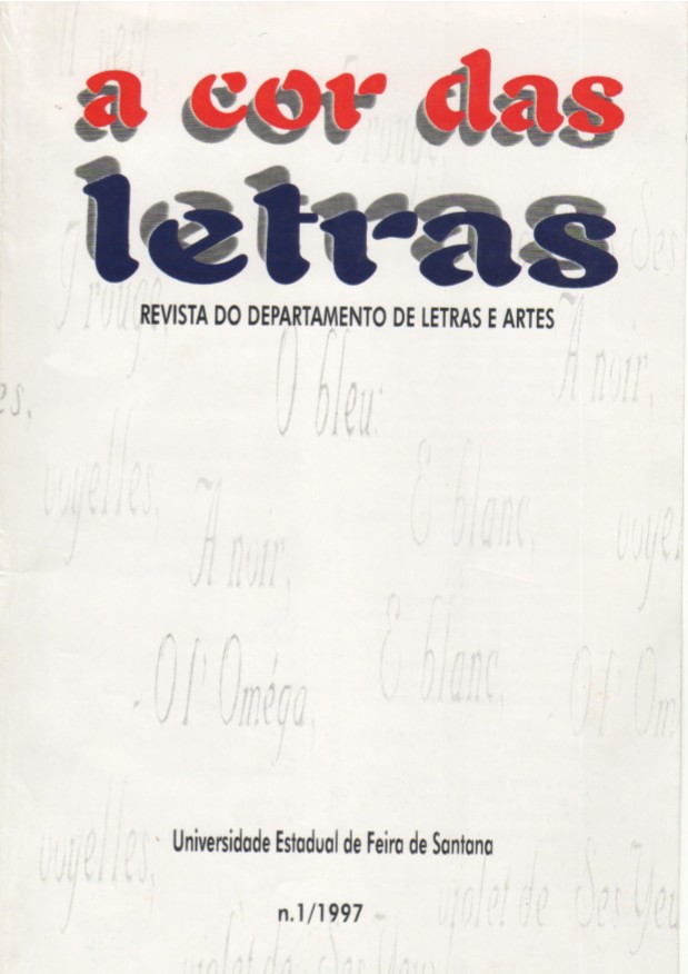 					Visualizar v. 1 n. 1 (1997): Linguística e Literatura
				