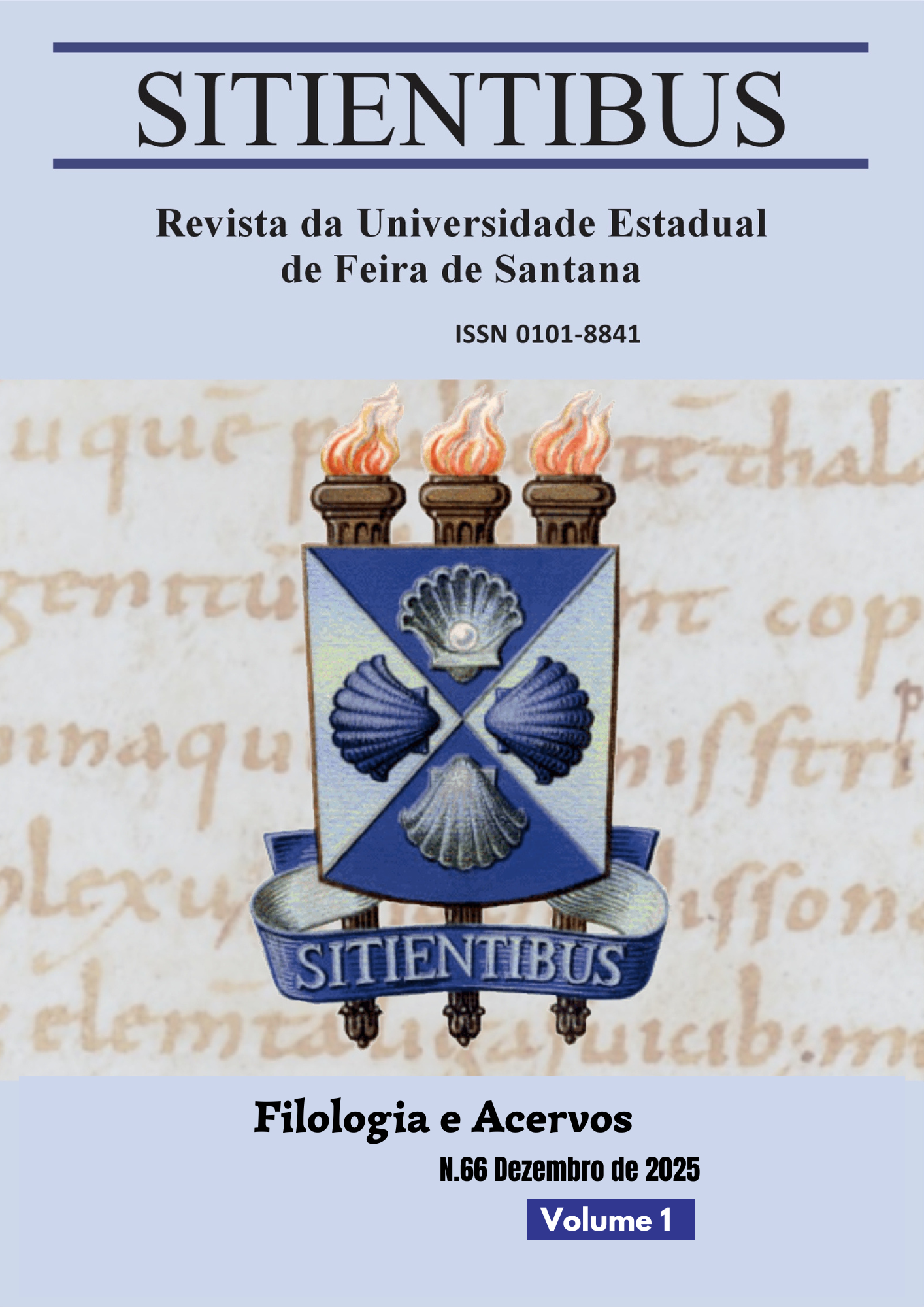 					Visualizar v. 1 n. 66 (2025): Filologia e Acervos 
				