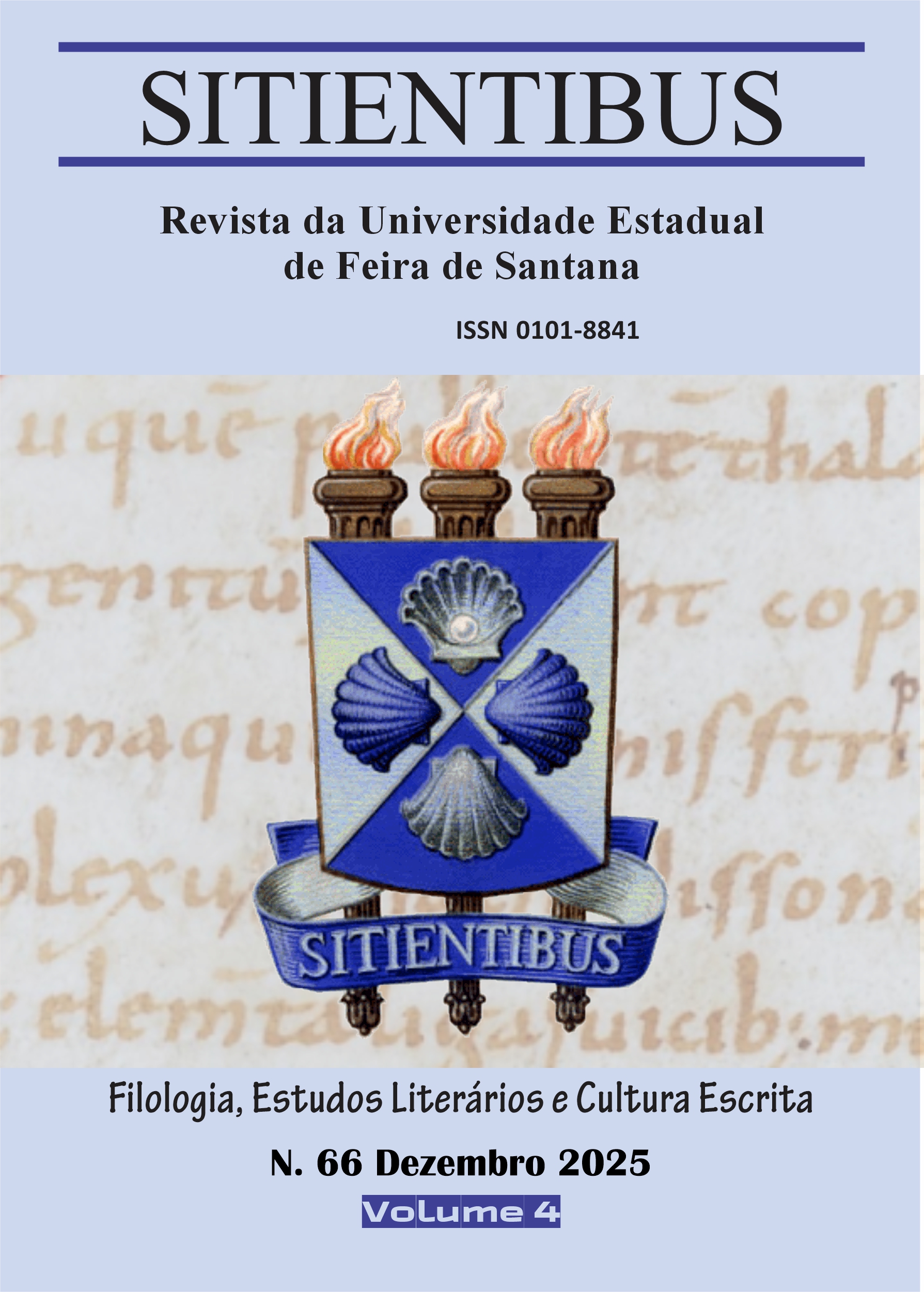 					Visualizar v. 4 n. 66 (2025): Filologia, Estudos Literários e Cultura Escrita
				